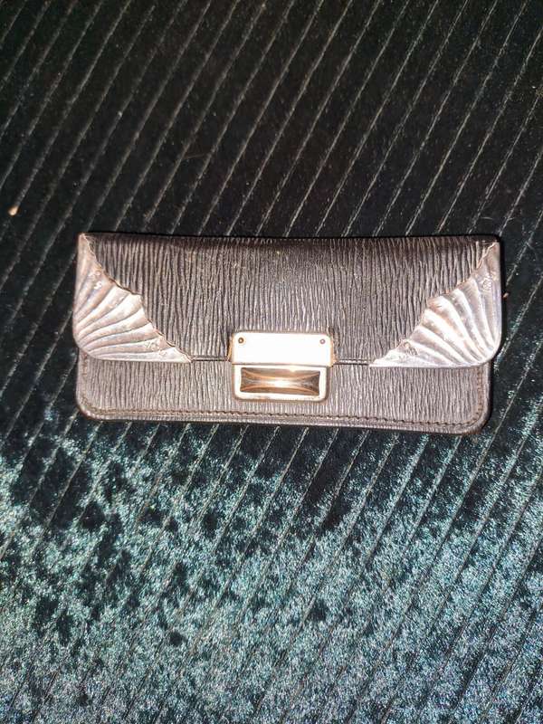 Edwardian silver mounted leather Purse/wallet REDUCE SO NICE!!!!!!!!