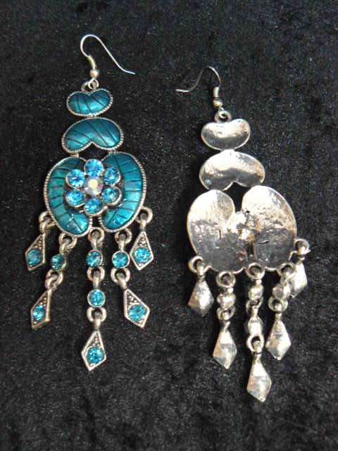 FASHION EARRINGS LOVELY BLING  11 CM LONG