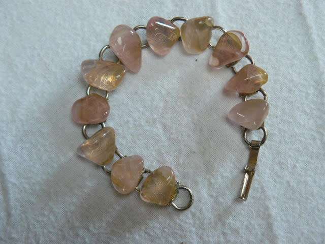 BRACELET  WITH SEMI PRECIOUS STONES