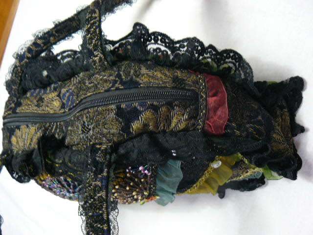 HAND BAG VINTAGE LIKE HAND DECORATED