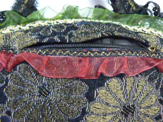 HAND BAG VINTAGE LIKE HAND DECORATED