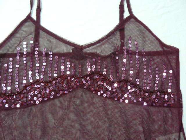 LACY VEST WITH BLING H&M