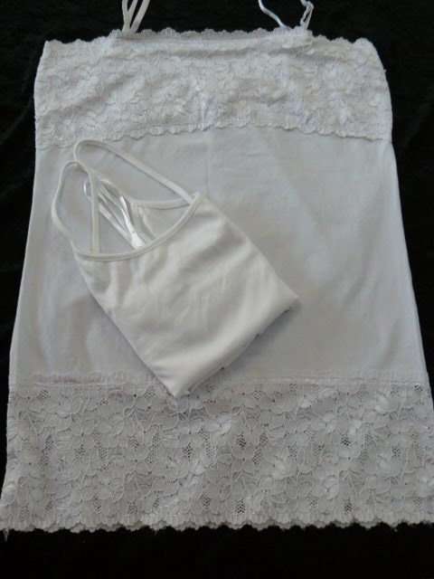 VINTAGE COTTONTIO WITH LACE WITH GIFT