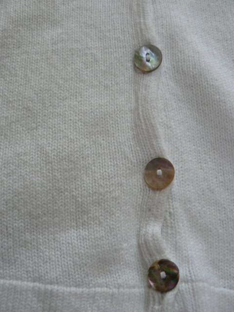 VINTAGE COTTON TOP WITH HAND CHROCHETED BOTTOM