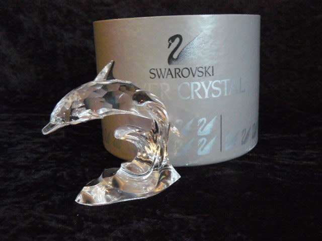SWAROVSKI DOLPHIN IN BOX collectable limited item !!!!!!!!!!