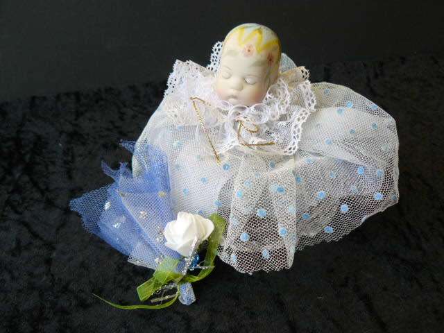 DOLL HAND MADE PAINTED HEAD SLEEPING  SO CUTE!!!!!!