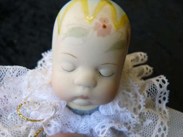 DOLL HAND MADE PAINTED HEAD SLEEPING  SO CUTE!!!!!!