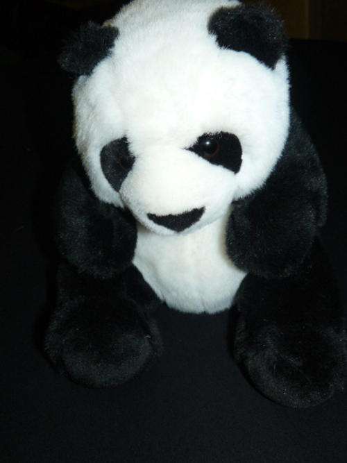 ADORABLE SITTING PANDA BEAR(HE IS LOVELY!!!!!)