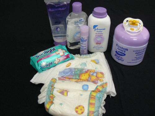 JOHNSON AND JOHNSON PRODUCTS NEW INCLUDE NUK NO 1 DUMMY