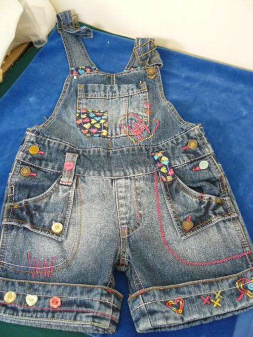 NEW WOOLWORTHS GIRLS 2-3 YEARS DUNGARIES TO CUTE