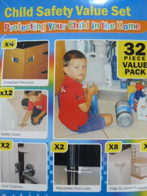 COMPLETE SET OF 32 PIECES SAFETY KIT FOR YOUR HOUSE