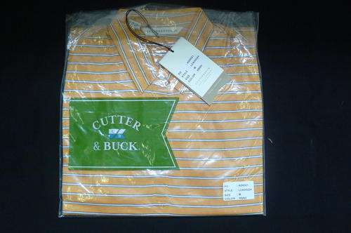NEW CUTTER AND BUCK GOLF SHIRT SIZE M