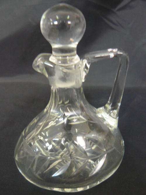 BABY DECONTER WITH GLASS STOPPER 12 CM TALL