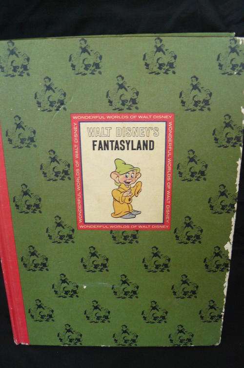 WALT DISNEYS FANTASYLAND OLD CHILDRENS STORY BOOK