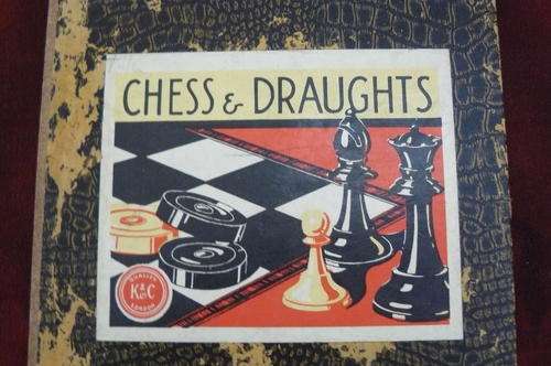 CHESS AND DRAUGHTS BOARD