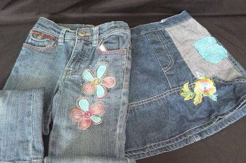 2 - 3 YEARS JEANS AND JEAN SKIRT