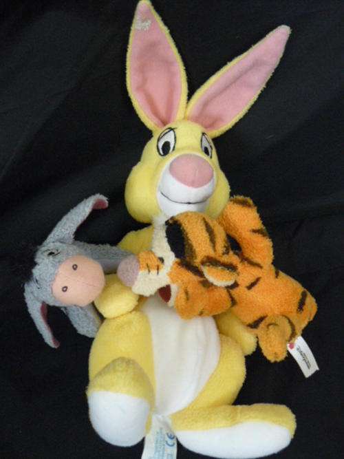 SET OF 3 POOH BEAR TOYS