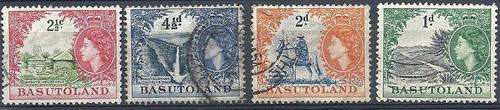 Basutoland set used.