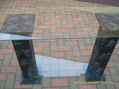Custom Made Pillar Table