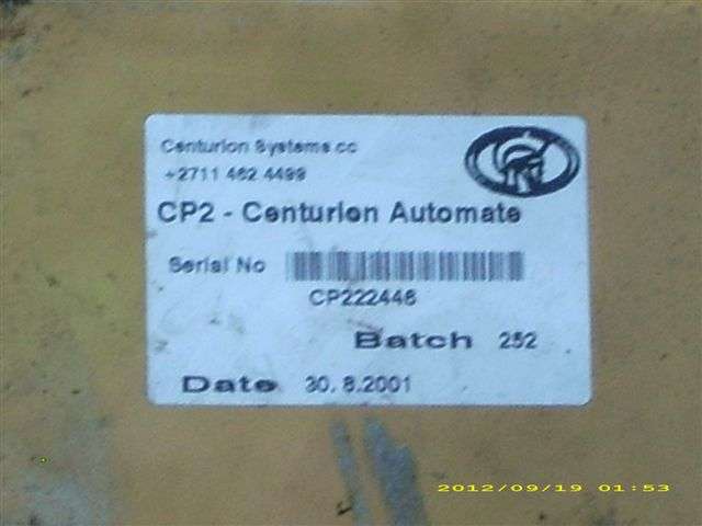 Centurion Swing Gate Operator