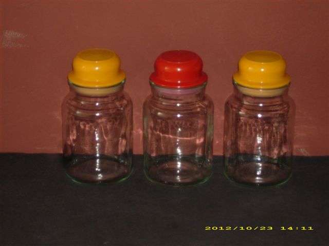 Glass containers for the kitchen