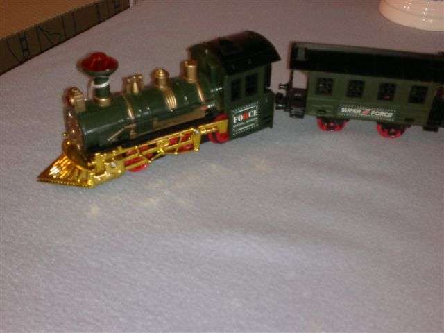 Battery operated toy train