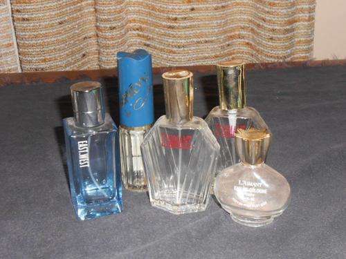 LOT OF COTY PERFUME BOTTLES