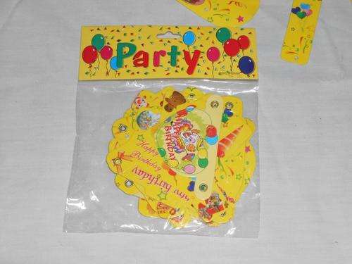 HAPPY BIRTHDAY PARTY BANNERS