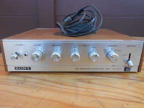 SONY SQ DECODER / AMPLIFIER