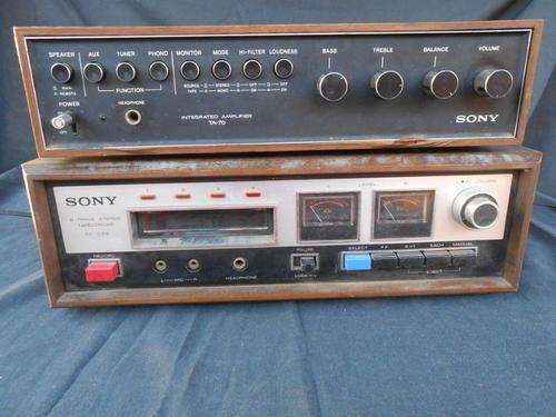 CLASSIC VINTAGE SONY TA-70 & TC-228