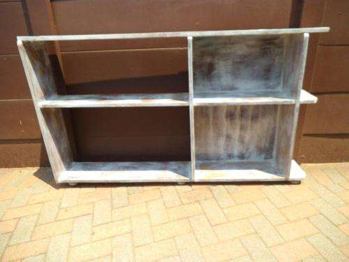 LARGE DISTRESSED BOOKCASE
