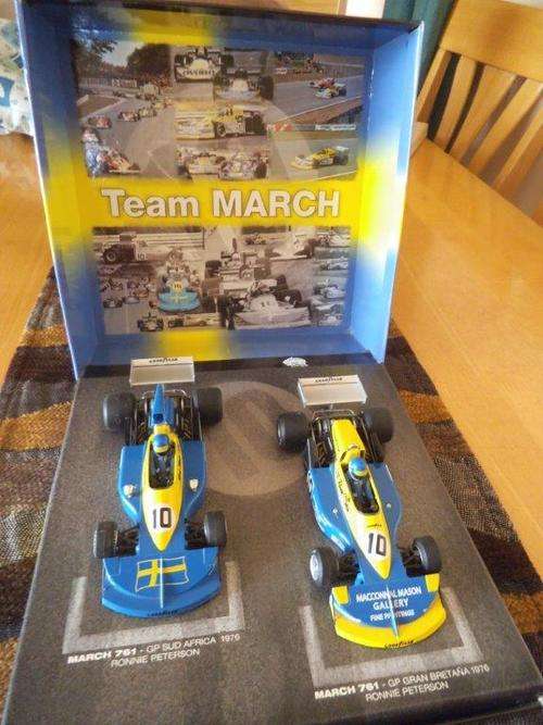 FLY #99112 MARCH 761 FORMULA ONE  RONNIE PETERSON SLOTCAR BOX SET
