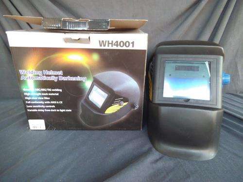 SOLAR POWERED AUTO DARKENING WELDING HELMET