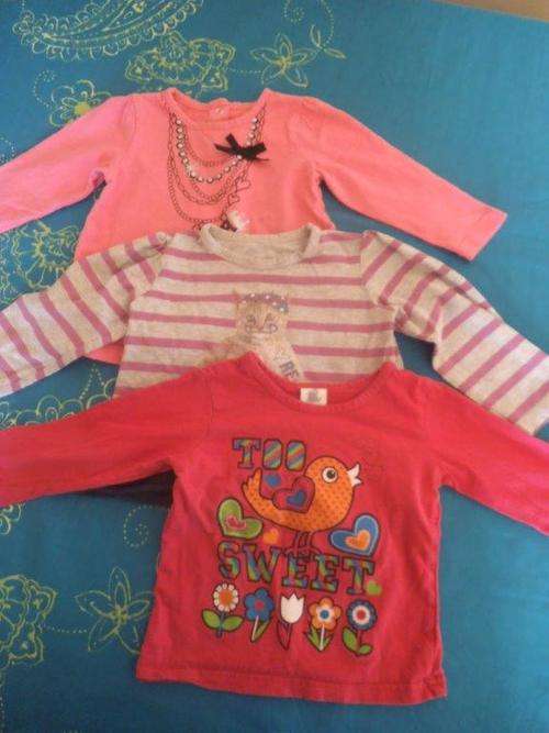 LOT OF GIRLS LONG SLEEVE SHIRTS