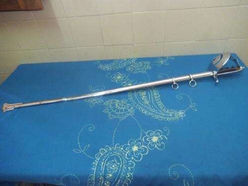 NAVAL OFFICER'S SWORD WITH SCABBARD