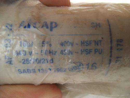 AFCAP MOTOR RUN CAPACITOR