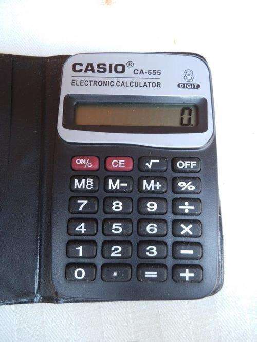 CASIO CA-555 ELECTRONIC CALCULATOR
