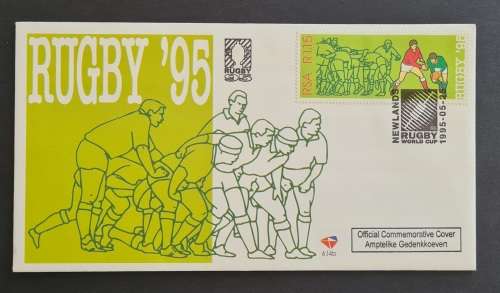 RSA 1995 Rugby World Cup FDC set