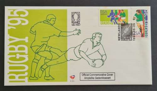 RSA 1995 Rugby World Cup FDC set