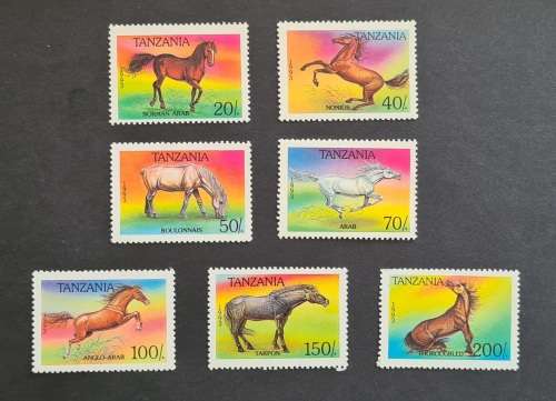 Tanzania 1993 Horses