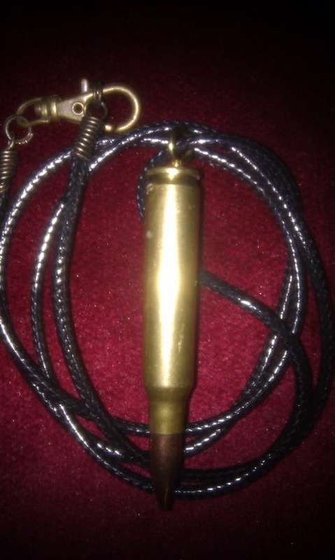 *REAL* .223 Remington Bullet Pendant (5.56x45nato)