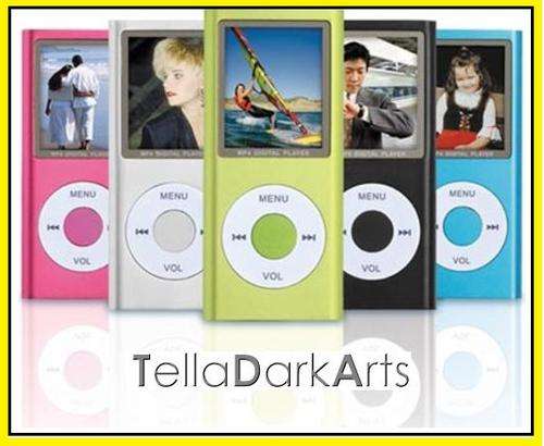 8GB MP4 Player 4TH Generatoin, FM Radio & Game Function, Media video player