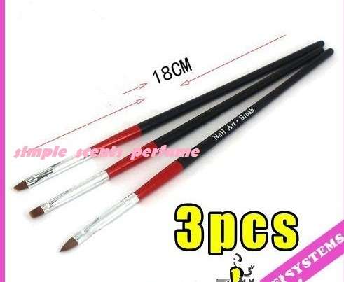 3 PCS MANICURE BRUSH SET