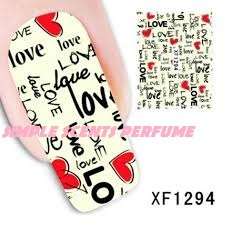 WATER TRANSFER NAIL STICKER