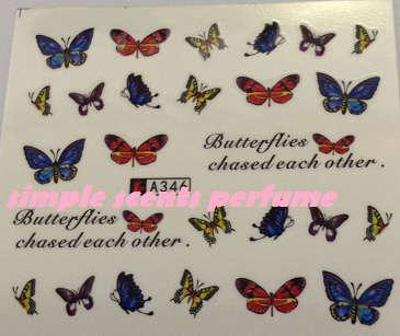 WATER TRANSFER NAIL STICKER