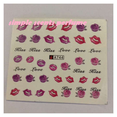 WATER TRANSFER NAIL STICKER