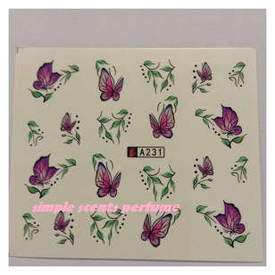WATER TRANSFER NAIL STICKER