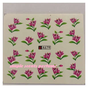 WATER TRANSFER NAIL STICKER