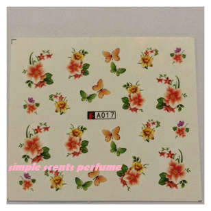 WATER TRANSFER NAIL STICKER