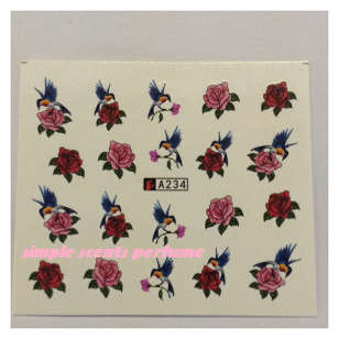 WATER TRANSFER NAIL STICKER